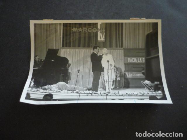 Antique Photography: MADRID CONCURSO MARCONI HACIA LA FAMA TELEVISION ESPA&Ntilde;OLA ANTIGUA FOTOGRAFIA ORIGINAL 12 X 18 CM