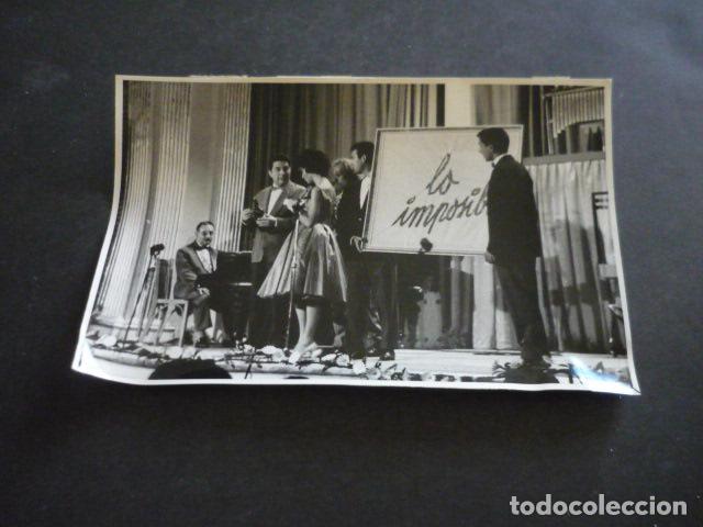 Antique Photography: MADRID CONCURSO MARCONI HACIA LA FAMA TELEVISION ESPA&Ntilde;OLA ANTIGUA FOTOGRAFIA ORIGINAL 12 X 18 CM