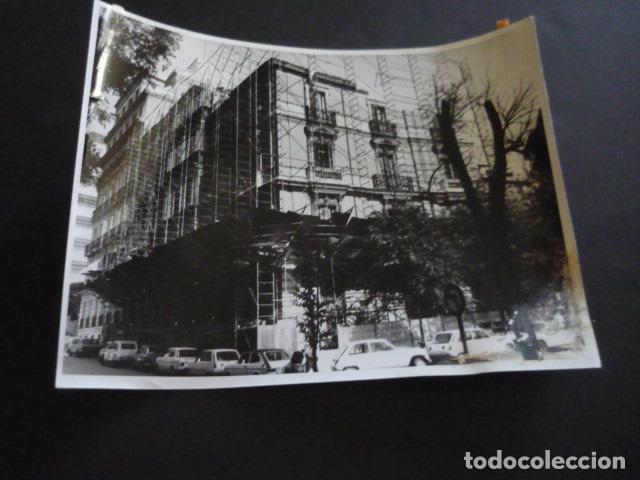 Fotograf&iacute;a antigua: MADRID DEMOLICION DEL PALACIO DE GAMAZO ANTIGUA FOTOGRAFIA ORIGINAL 18 X 24 CM