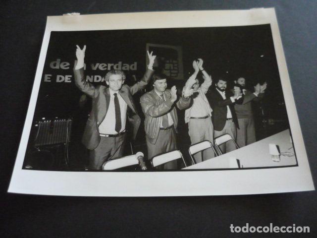 Fotografia antica: ANDALUCIA CAMPA&Ntilde;A ELECTORAL ELECCIONES 1982 ANTIGUA FOTOGRAFIA ORIGINAL 18 X 24 CM
