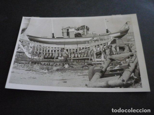 Antique Photography: PUNTA UMBRIA HUELVA ANTIGUA FOTOGRAFIA ORIGINAL 18 X 13 CM