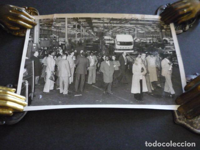 Antique Photography: BARCELONA FACTORIA MOTOR IBERICA ANTIGUA FOTOGRAFIA ORIGINAL 18 X 13 CM