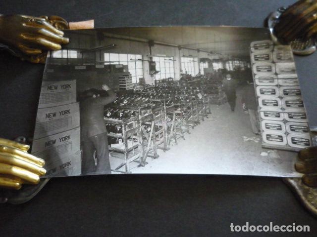 Antique Photography: VALL DE UXO CASTELLON FABRICA CALZADOS SEGARRA ANTIGUA FOTOGRAFIA ORIGINAL 18 X 13 CM