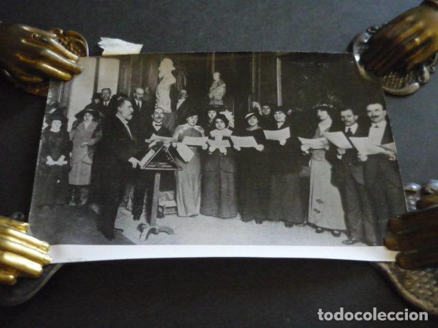 Antique Photography: TOMAS BRETON MUSICO ANTIGUA FOTOGRAFIA ORIGINAL 18 X 13 CM
