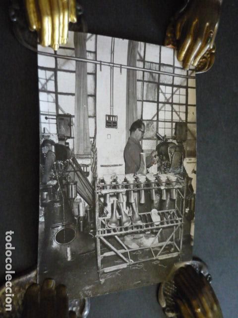 Antique Photography: VALL DE UXO CASTELLON FABRICA CALZADOS SEGARRA ANTIGUA FOTOGRAFIA ORIGINAL 18 X 13 CM