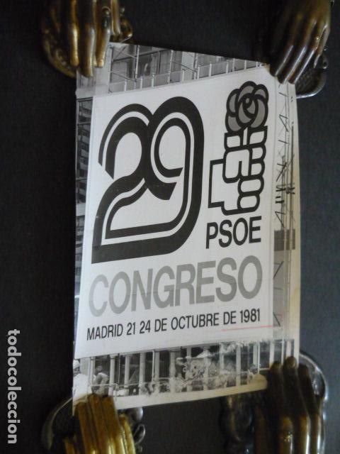 Antique Photography: MADRID CONGRESO PSOE 1981 ANTIGUA FOTOGRAFIA ORIGINAL 18 X 13 CM
