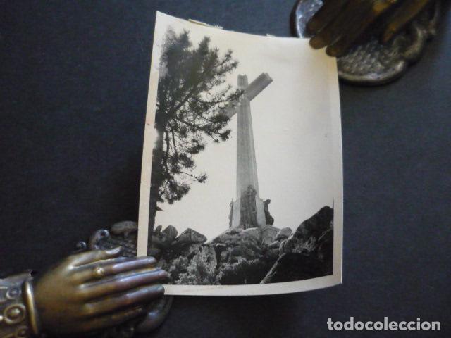 Antique Photography: VALLE DE LOS CAIDOS MADRID ANTIGUA FOTOGRAFIA ORIGINAL 8,5 X 12 CM