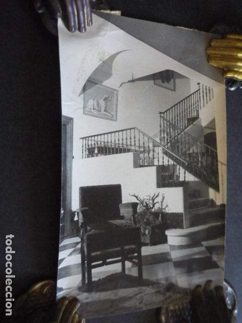 Antique Photography: MADRID EL PLANTIO RESIDENCIA REYES DE BELGICA ANTIGUA FOTOGRAFIA ORIGINAL 18 X 12 CM