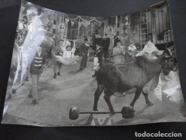 Antique Photography: SHOW DE ANTONIO PRIETO PROGRAMA TELEVISION ANTIGUA FOTOGRAFIA ORIGINAL 24 X 18 CM
