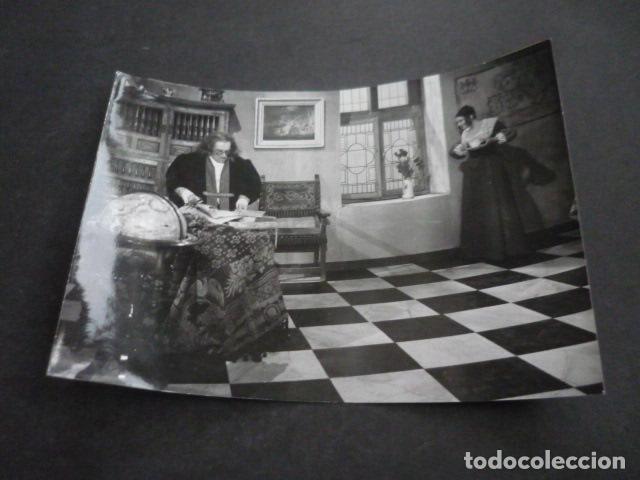 Antique Photography: UN SUCESO INESPERADO PROGRAMA TELEVISION ANTIGUA FOTOGRAFIA ORIGINAL 13 X 18 CM