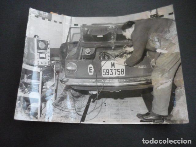 Antique Photography: MADRID TALLERES AUTOTECNICA ANTIGUA FOTOGRAFIA ORIGINAL 24 X 18 CM