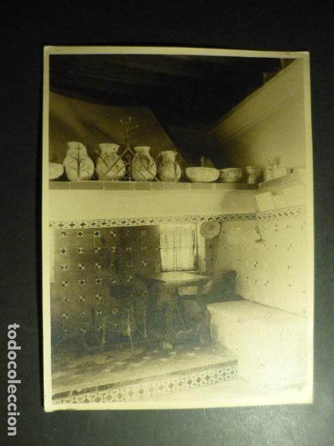 Antique Photography: TOLEDO CASA DEL GRECO ANTIGUA FOTOGRAFIA OTTO WUNDERLICH 18 X 24 CM