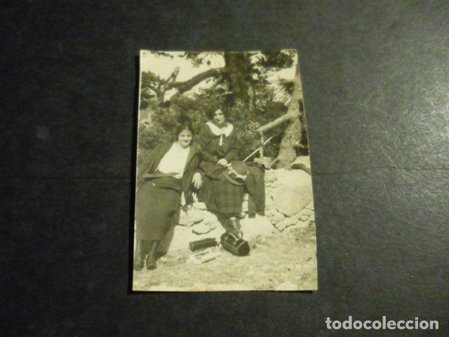 Antique Photography: PUERTO DE NAVACERRADA MADRID EXCURSIONISTAS 1924 ANTIGUA FOTOGRAFIA 4 X 6 CM