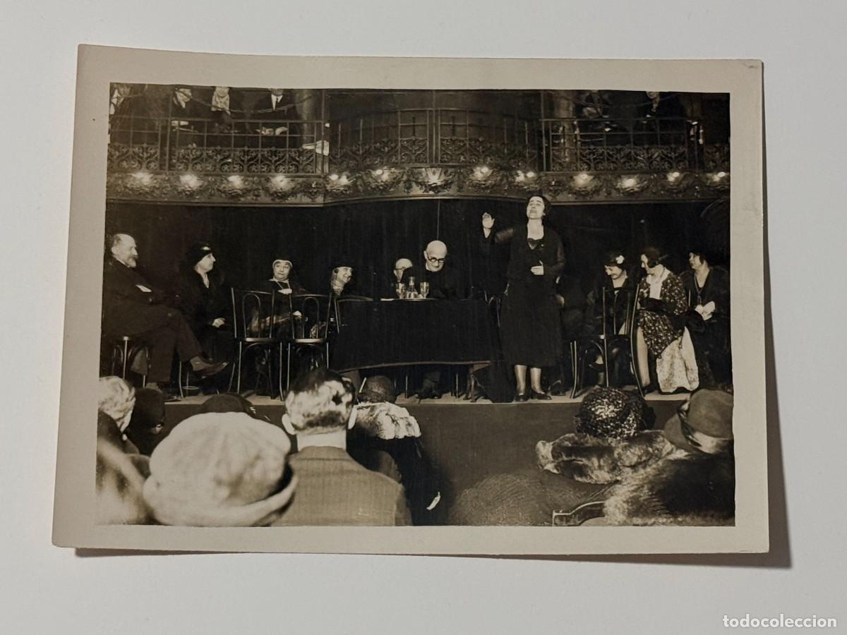 Antique Photography: CLARA CAMPOAMOR &ndash; PAR&Iacute;S 26 FEBRERO 1932 &ndash; SUFRAGIO FEMENINO &ndash; FOTO ORIGINAL DE PRENSA KEYSTONE