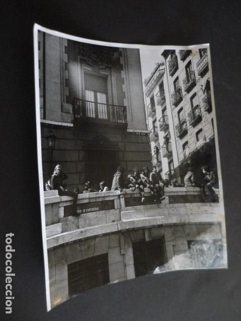 Antique Photography: MADRID EL RASTRO ANTIGUA FOTOGRAFIA ORIGINAL 18 X 24 CM