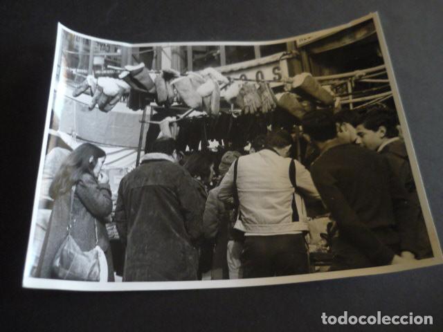 Antique Photography: MADRID EL RASTRO ANTIGUA FOTOGRAFIA ORIGINAL 18 X 24 CM
