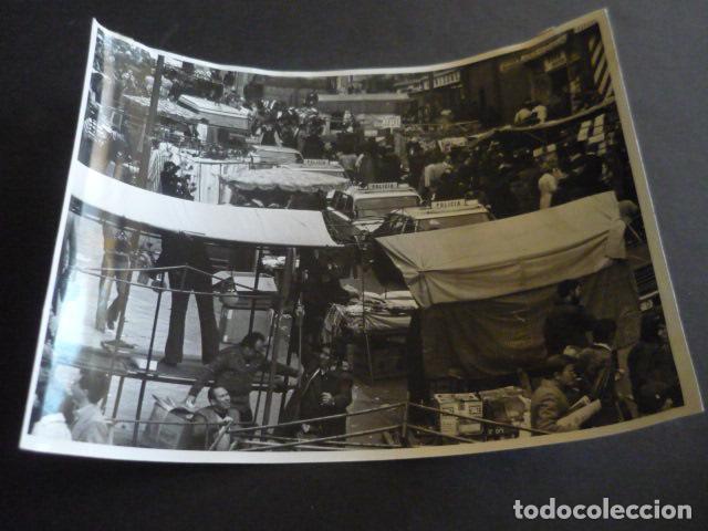 Antique Photography: MADRID EL RASTRO ANTIGUA FOTOGRAFIA ORIGINAL 18 X 24 CM