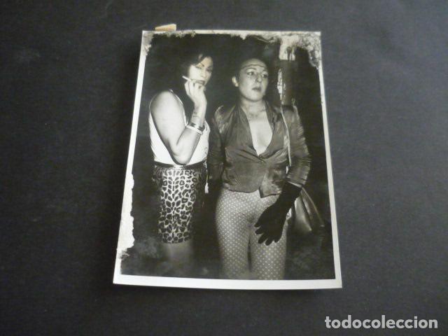 Antique Photography: MADRID TRAVESTI TRANSEXUAL HACIENDO LA CALLE ANTIGUA FOTOGRAFIA ORIGINAL 13 X 16 CM