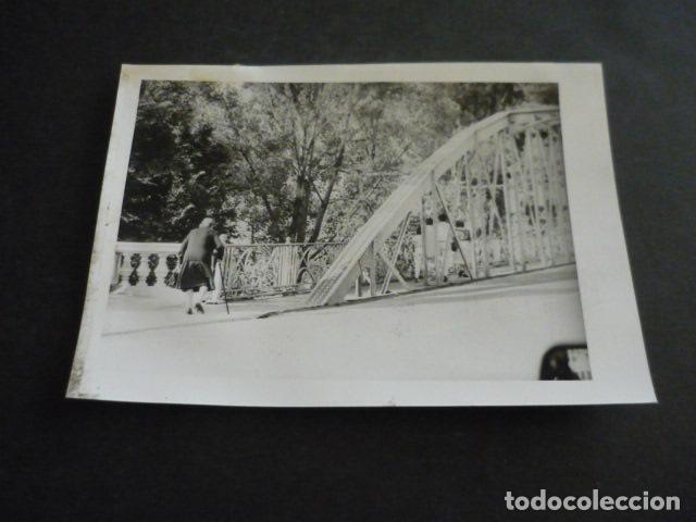 Fotografia antica: PALENCIA PUENTE ANTIGUA FOTOGRAFIA ORIGINAL 18 X 13 CM