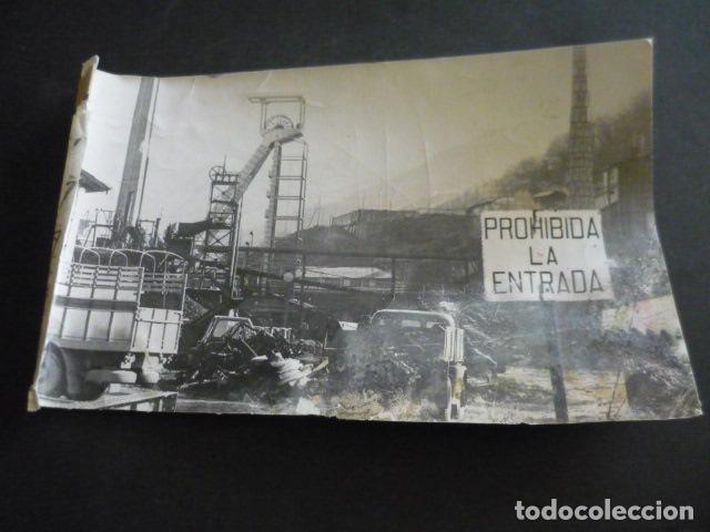 Fotografia antica: FIGUERIDO OVIEDO ASTURIAS MINA ANTIGUA FOTOGRAFIA ORIGINAL 17 X 28 CM