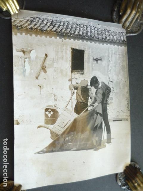 Fotografia antica: TORERO SEBASTIAN PALOMO LINARES ANTIGUA FOTOGRAFIA ORIGINAL 18 X 24 CM