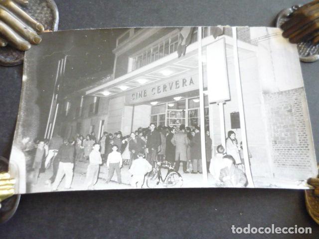 Fotografia antica: GETAFE MADRID CINE CERVERA ANTIGUA FOTOGRAFIA ORIGINAL 18 X 13 CM