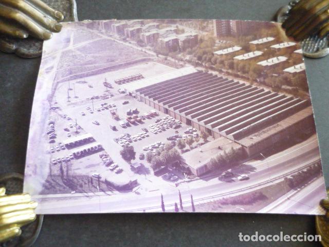 Antique Photography: BARAJAS MADRID VISTA AEREA ANTIGUA FOTOGRAFIA ORIGINAL 18 X 13 CM
