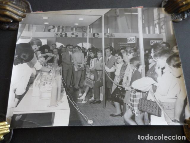 Fotograf&iacute;a antigua: MADRID VI SALON NACIONAL DE ELECTRIFICACION ANTIGUA FOTOGRAFIA ORIGINAL 18 X 24 CM