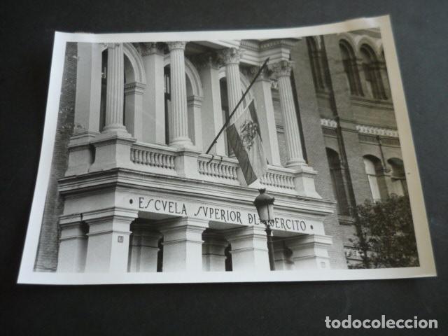 Fotografia antica: MADRID ESCUELA SUPERIOR DEL EJERCITO ANTIGUA FOTOGRAFIA ORIGINAL 24 X 18 CM