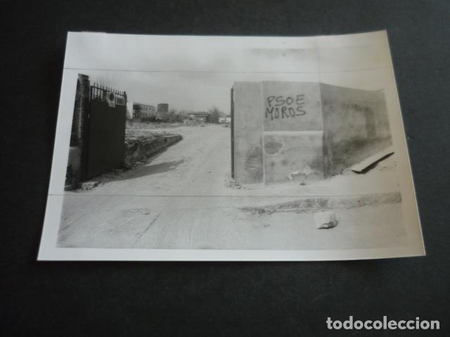Alte Fotografie: MADRID ACCESO FUTURA EMBAJADA SOVIETICA ANTIGUA FOTOGRAFIA ORIGINAL 13 X 18 CM