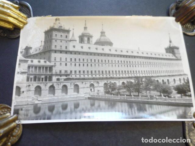 Fotograf&iacute;a antigua: EL ESCORIAL MADRID ANTIGUA FOTOGRAFIA ORIGINAL 18 X 13 CM