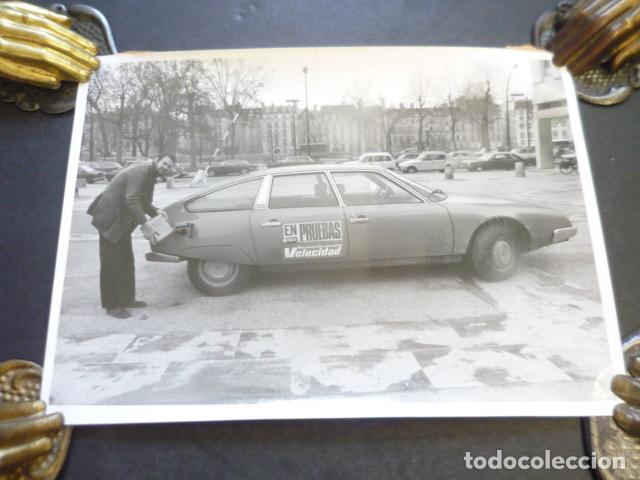 Fotograf&iacute;a antigua: AUTOMOVIL CITROEN CX ANTIGUA FOTOGRAFIA ORIGINAL 18 X 13 CM