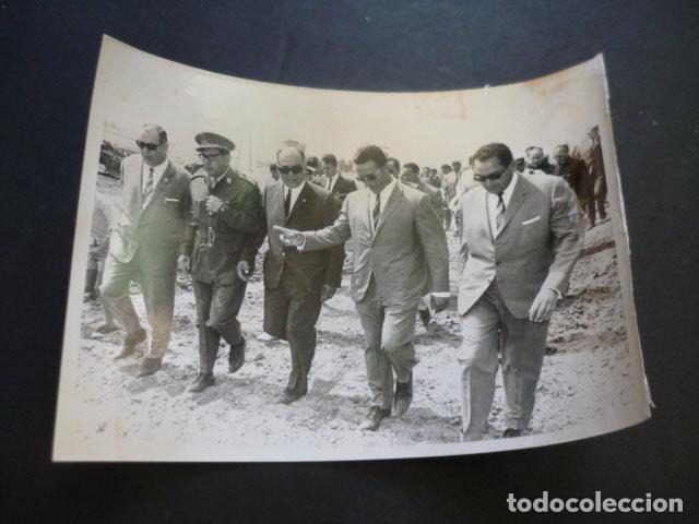 Fotograf&iacute;a antigua: SAN ROQUE CADIZ COLOCACION 1&ordf; PIEDRA POLIGONO INDUSTRIAL EL CAMPAMENTO ANTIGUA FOTOGRAFIA 18 X 13 CM