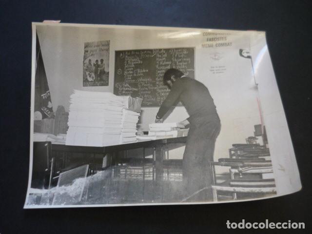 Fotografia antiga: MADRID SEDE DEL PARTIDO DEMOCRATA ANTIGUA FOTOGRAFIA ORIGINAL 18 X 24 CM