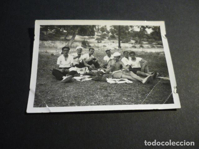 Fotografia antiga: EL PARDO MADRID ANTIGUA FOTOGRAFIA 1933 6 X 9 CM