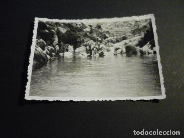 Alte Fotografie: LA PEDRIZA SIERRA DE GUADARRAMA MADRID ANTIGUA FOTOGRAFIA 1934 6 X 9 CM