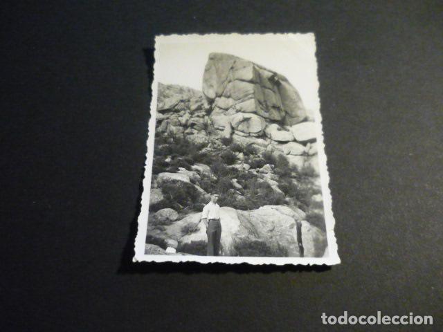 Alte Fotografie: LA PEDRIZA SIERRA DE GUADARRAMA MADRID ANTIGUA FOTOGRAFIA 1935 6 X 9 CM
