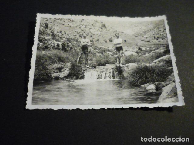 Alte Fotografie: LA PEDRIZA SIERRA DE GUADARRAMA MADRID ANTIGUA FOTOGRAFIA 1935 6 X 9 CM