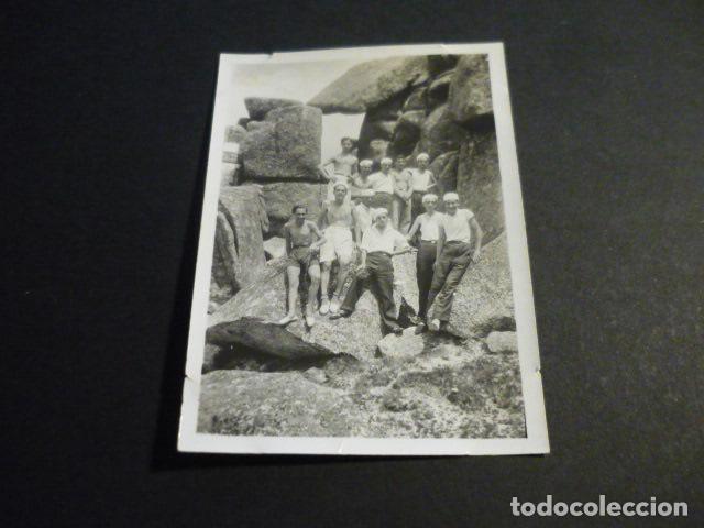 Antique Photography: CERCEDILLA SIERRA DE GUADARRAMA SIETE PICOS MADRID ANTIGUA FOTOGRAFIA 1932 6 X 9 CM