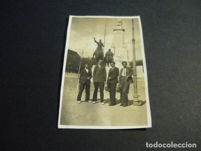 Fotograf&iacute;a antigua: MADRID PLAZA DE ESPA&Ntilde;A ANTIGUA FOTOGRAFIA A&Ntilde;OS 1930 5,5 X 8 CM