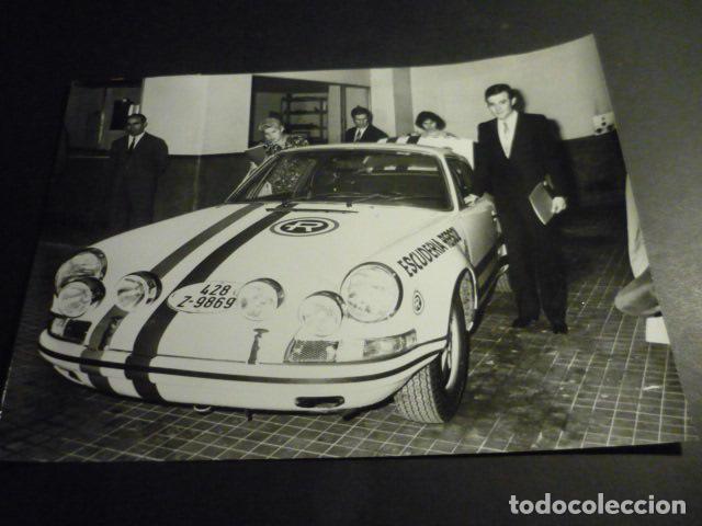 Fotograf&iacute;a antigua: ELADIO DONCEL CORREDOR AUTOMOVILISMO ANTIGUA FOTOGRAFIA ORIGINAL 18 X 24 CM