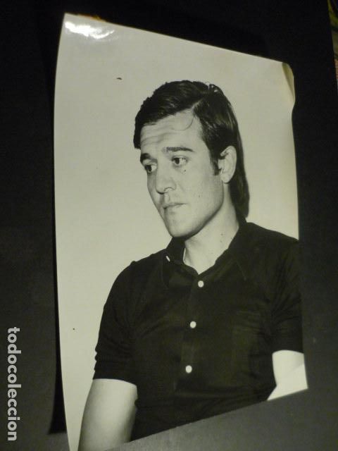 Fotografia antica: ELADIO DONCEL CORREDOR AUTOMOVILISMO ANTIGUA FOTOGRAFIA ORIGINAL 18 X 24 CM