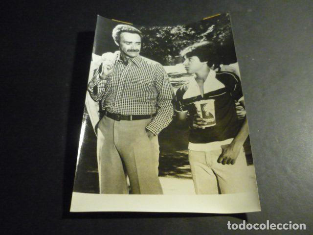 Antique Photography: CON OCHO BASTA SERIE TELEVISION ESPA&Ntilde;OLA ANTIGUA FOTOGRAFIA ORIGINAL 18 X 13 CM