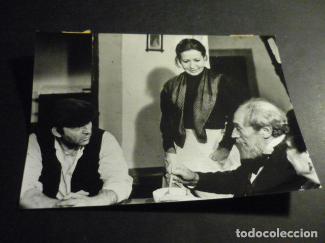 Alte Fotografie: LA BARRACA SERIE TELEVISION ESPA&Ntilde;OLA ANTIGUA FOTOGRAFIA ORIGINAL 18 X 13 CM