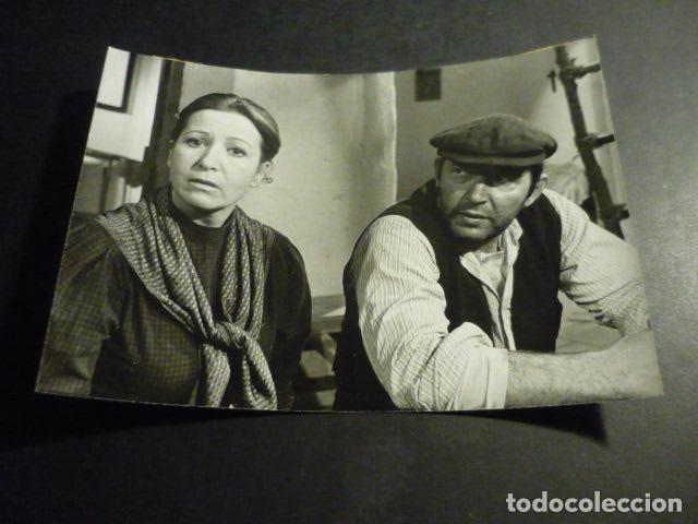 Alte Fotografie: LA BARRACA SERIE TELEVISION ESPA&Ntilde;OLA MARISA DE LEZA ACTRIZ ANTIGUA FOTOGRAFIA ORIGINAL 18 X 13 CM