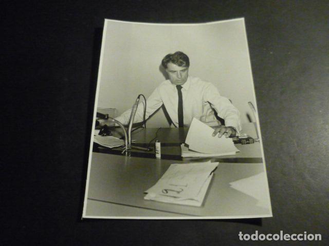 Alte Fotografie: JESUS HERMIDA PERIODISTA ANTIGUA FOTOGRAFIA ORIGINAL 18 X 13 CM
