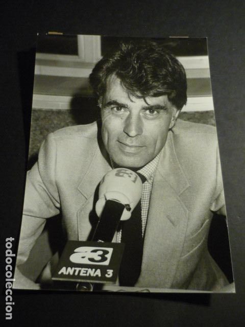 Photographie ancienne: JESUS HERMIDA PERIODISTA ANTIGUA FOTOGRAFIA ORIGINAL 18 X 13 CM