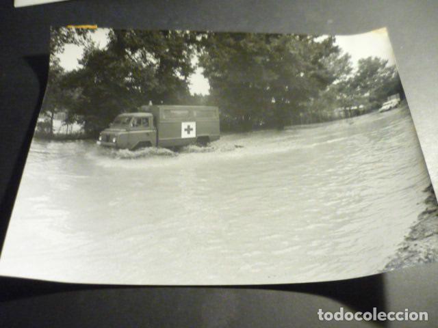 Alte Fotografie: EL PARDO MADRID INUNDACIONES ANTIGUA FOTOGRAFIA ORIGINAL 24 X 18 CM
