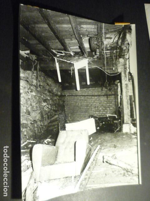 Alte Fotografie: MARRON CANTABRIA INUNDACIONES ANTIGUA FOTOGRAFIA ORIGINAL 24 X 18 CM