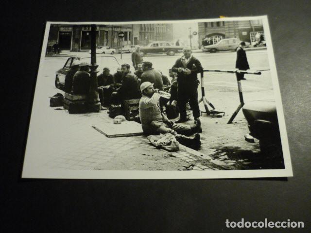 Photographie ancienne: MADRID OBREROS DE LA CONSTRUCCION ANTIGUA FOTOGRAFIA ORIGINAL 18 X 13 CM